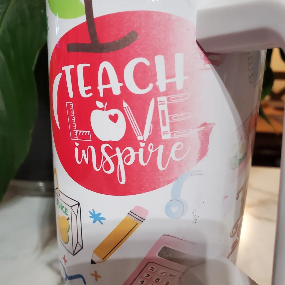 Teacher Quotes 40oz Traveler Tumbler 💜sale